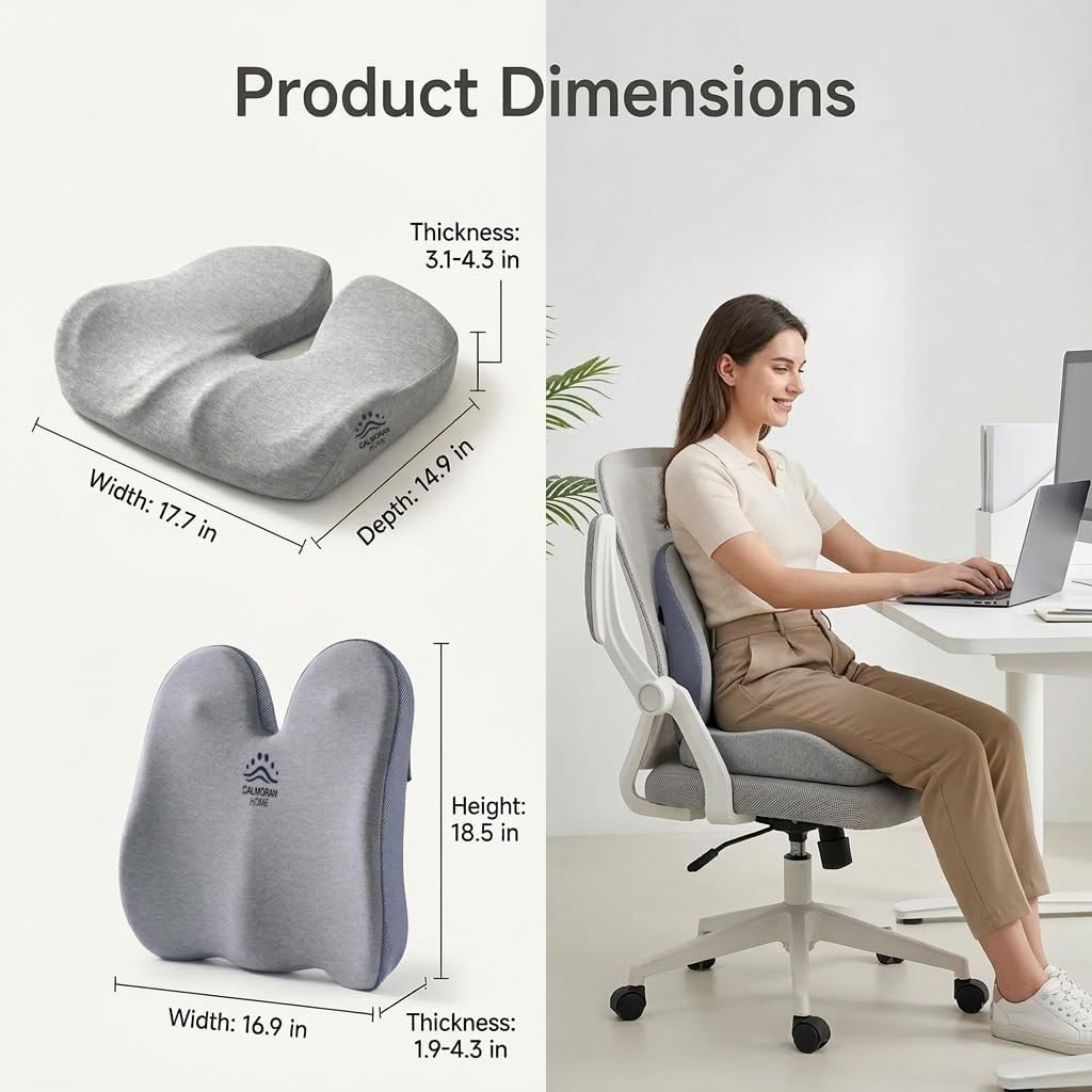 💺 Stay Comfortable All Day with Our Adjustable Wheelchair Cushion 🌞
