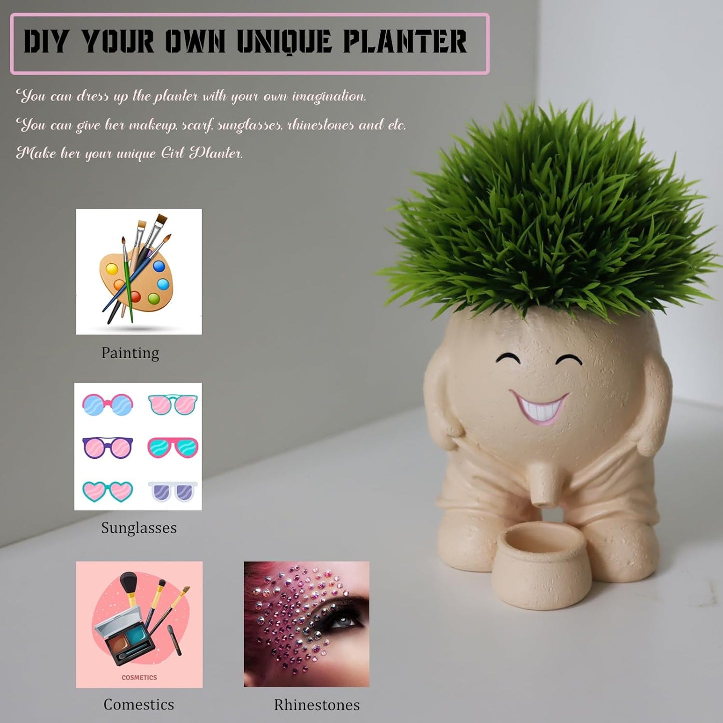 Give Your Plants a Home! Stylish & Unique Planter for Outdoors 🏠